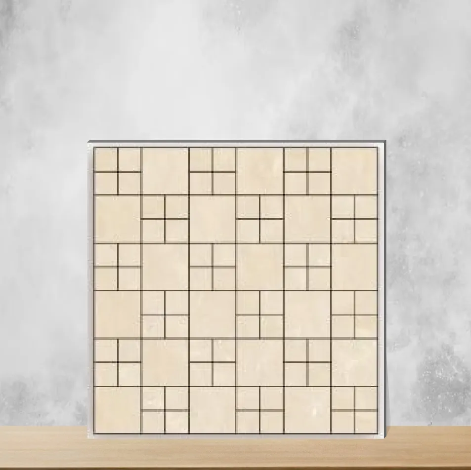 Vitrified Glossy Square Tiles TL-440-D (12x12 inch | 10 mm)