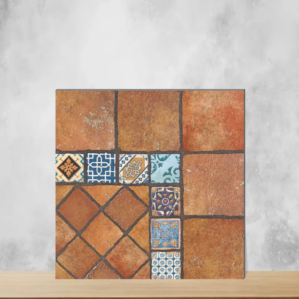 Vitrified Radiance Dazzling Brilliance Moroccans Matt Square Tiles TL-4491 (2x2 feet | 9 mm)