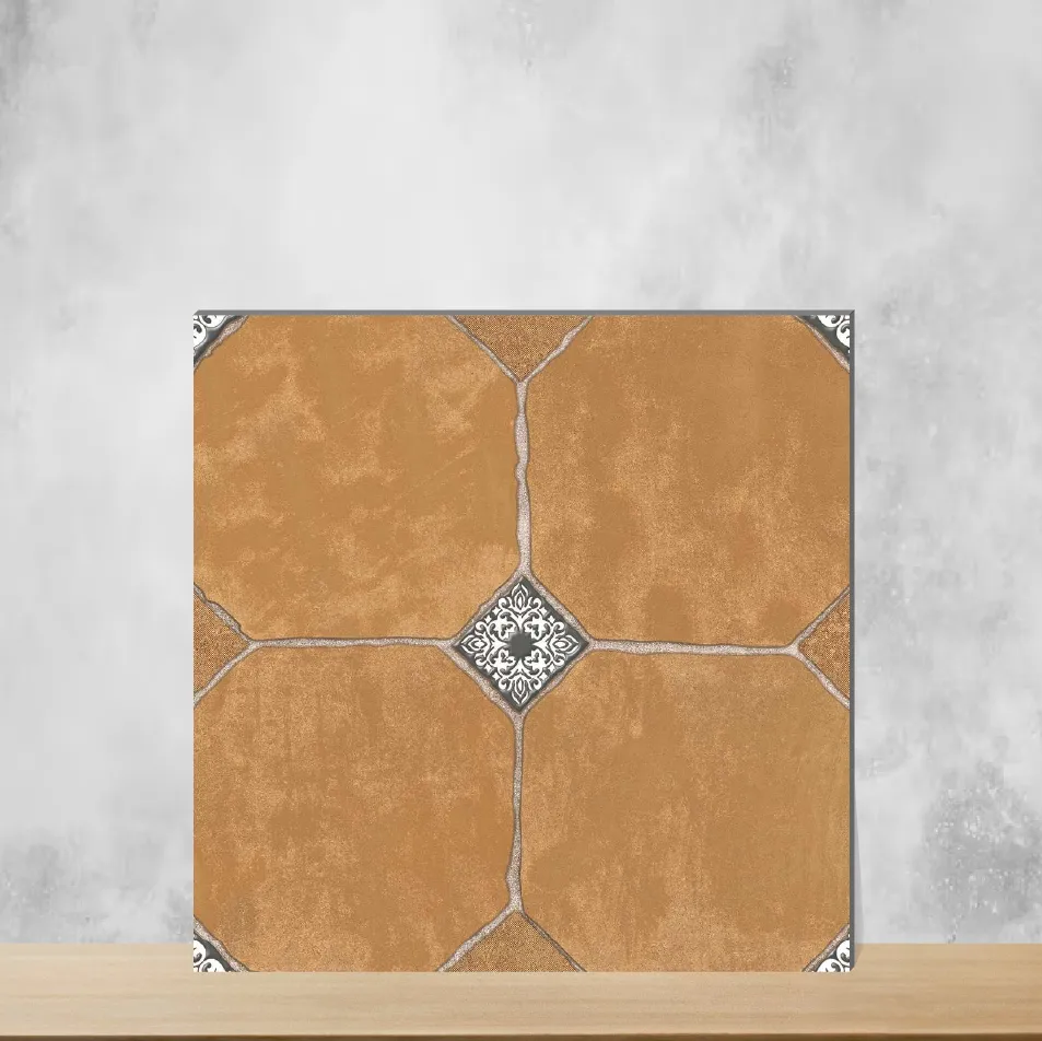 Vitrified Radiance Klim Emerald Moroccans Matt Square Tiles TL-4495 (2x2 feet | 9 mm)