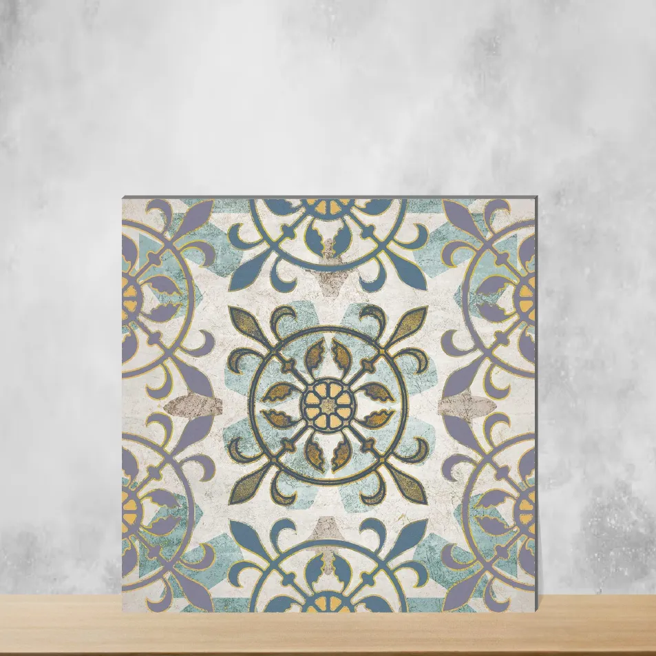 Vitrified Zellige Delaj Moroccans Matt Square Tiles TL-4500 (12x12 inch | 9 mm)