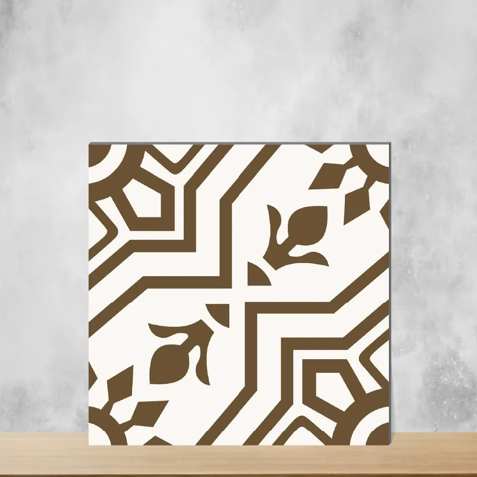 Vitrified Zellige Ayaan Alloy Moroccans Matt Square Tiles TL-4504 (12x12 inch | 9 mm)