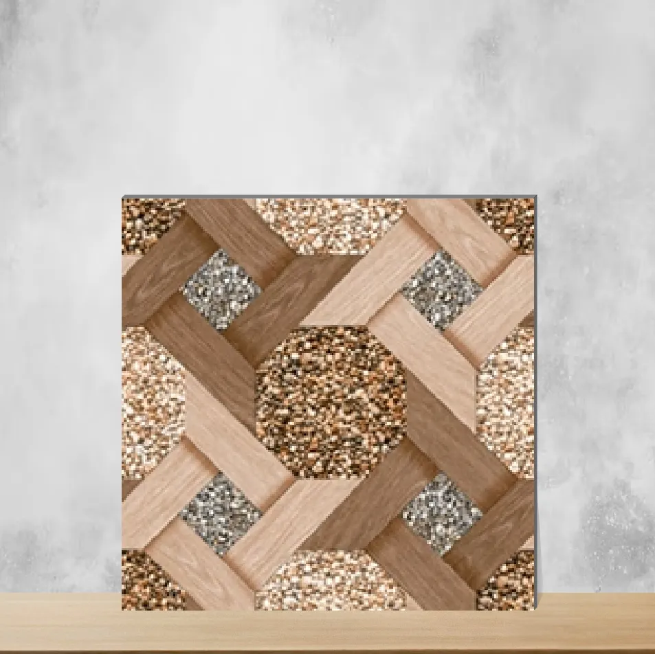 Vitrified Chestnut Drift Punch Textures Matt Square Tiles TL-4626 (16x16 inch | 12 mm)