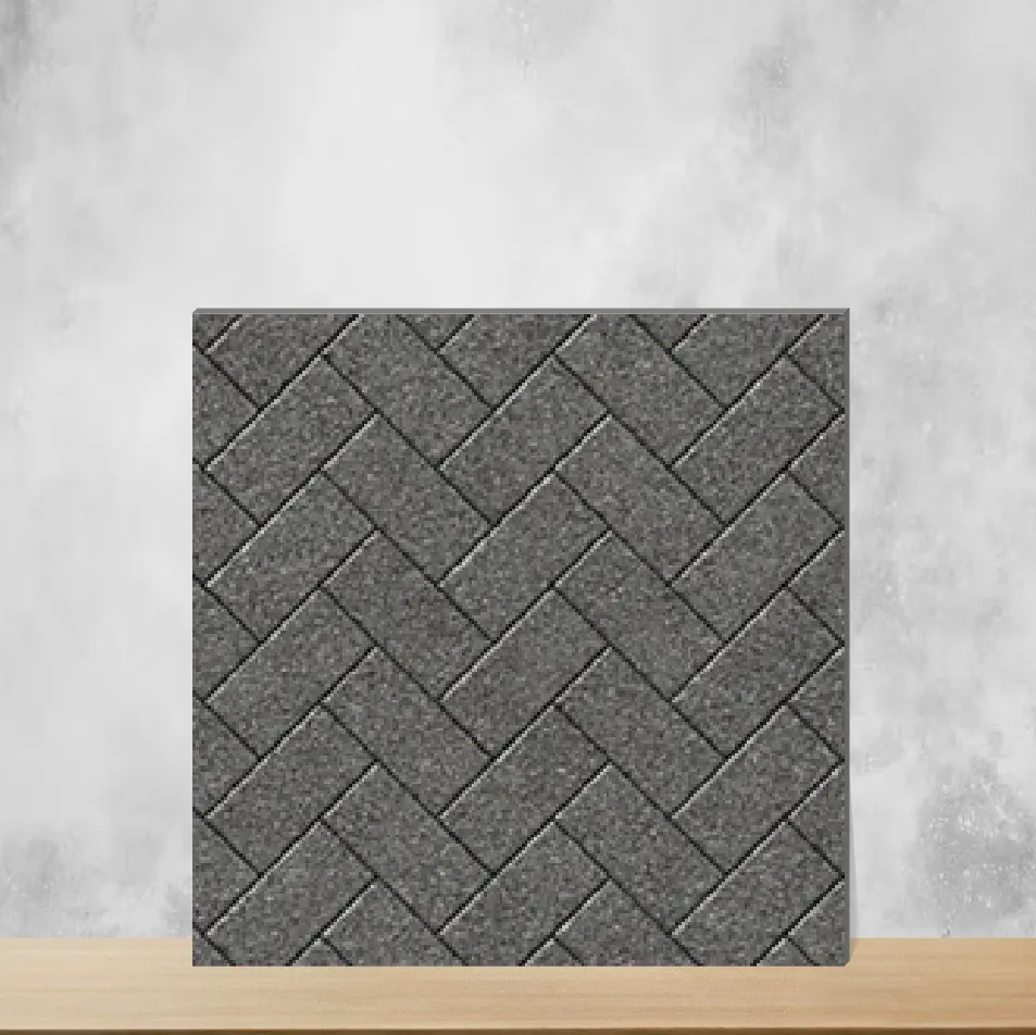 Vitrified Cloud Harbor Punch Textures Matt Square Tiles TL-4628 (16x16 inch | 12 mm)