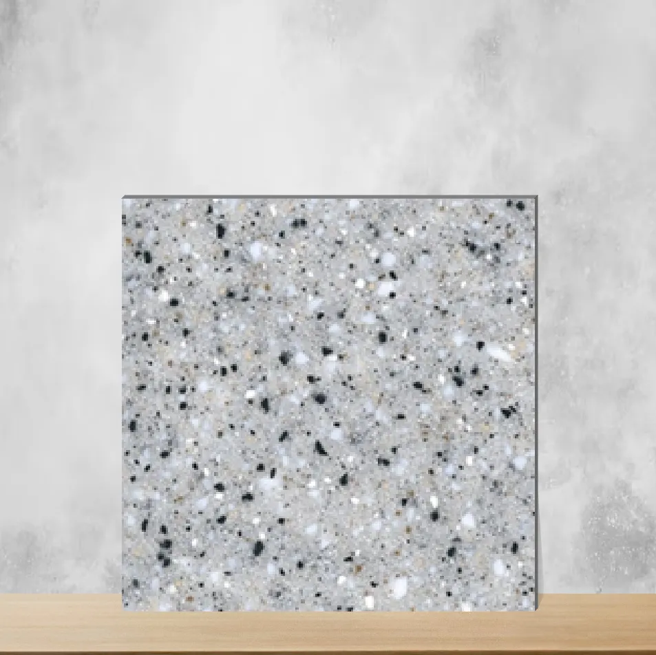 Vitrified Frostveil Punch Textures Matt Square Tiles TL-4634 (16x16 inch | 12 mm)