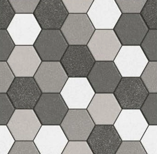 Vitrified Punch Textures Matt Square Tiles TL-484 (16x16 inch | 12 mm)