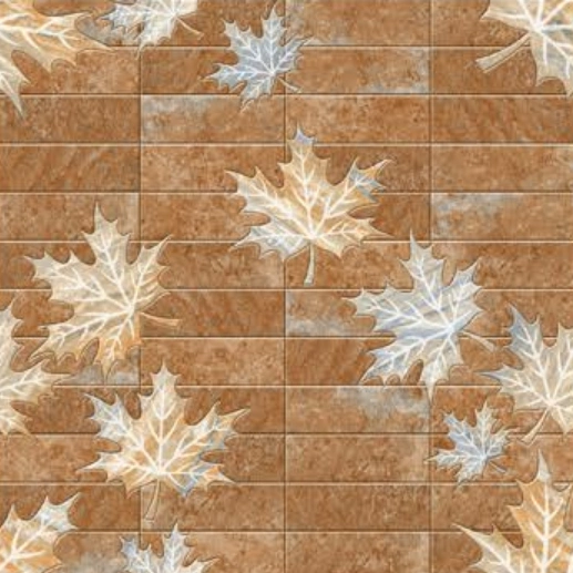 Vitrified Marrone Brown Punch Textures Matt Square Tiles TL-485 (16x16 inch | 12 mm)