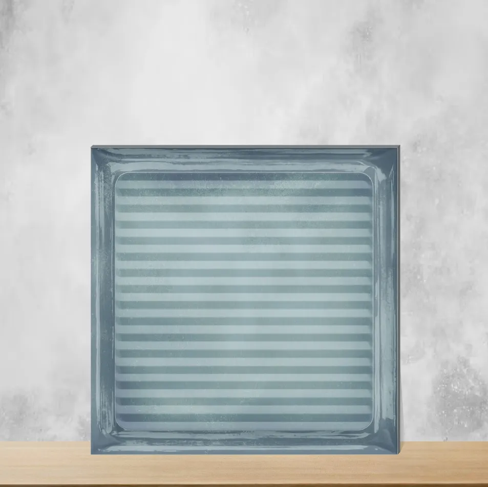 Ceramic Glaciera Lagoon Decore Glossy Square Tiles TL-5841-D (8x8 inch | 6 mm)