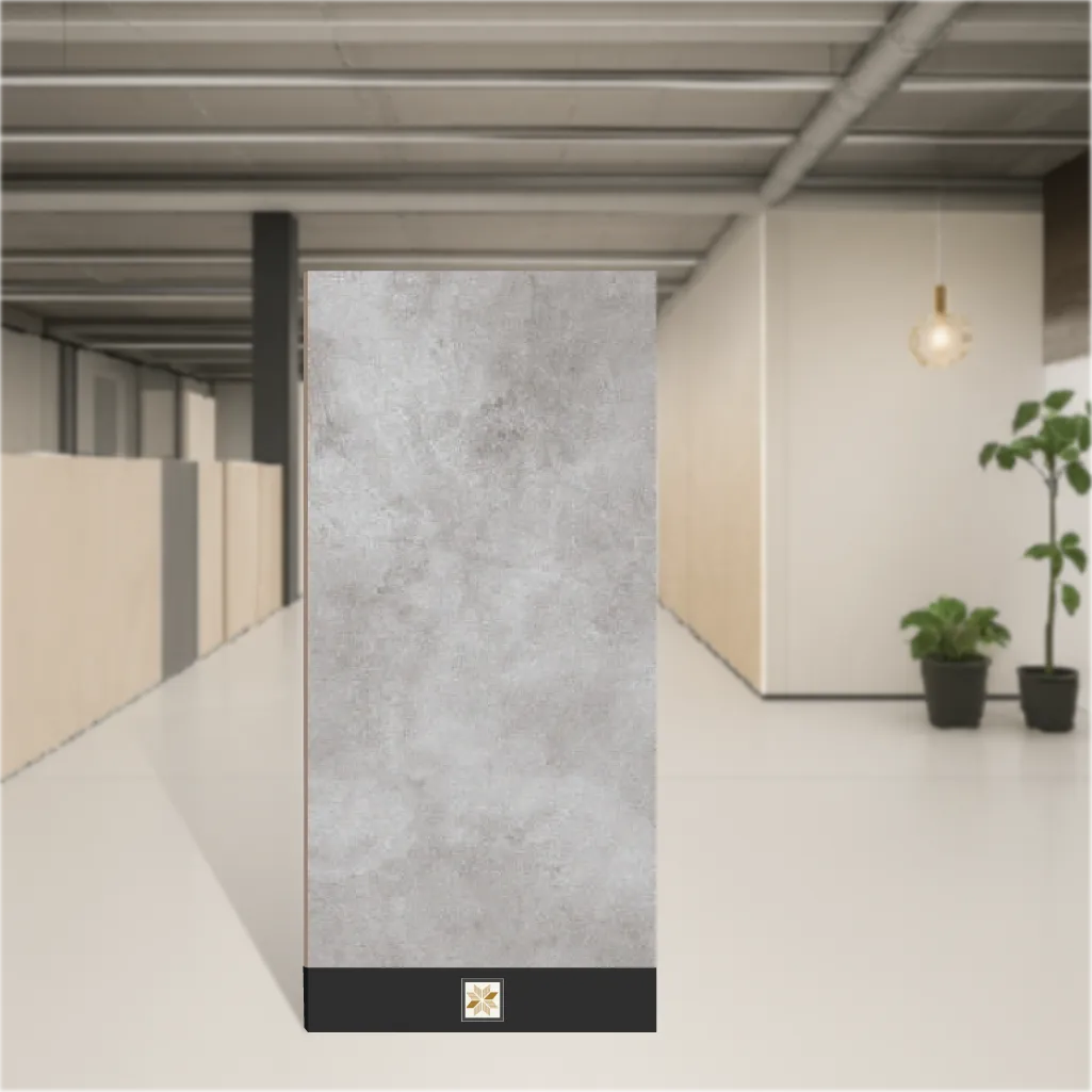 Vitrified Artisan Gris Cement Look Matt Rectangular Tiles TL-5288-D (4x2 feet | 8 mm)