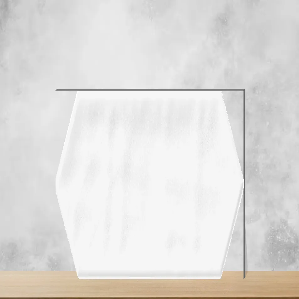 Ceramic Lineage Picket Arctic Plain Glossy Rectangular Tiles TL-5856-Q (12x3 inch | 10 mm)