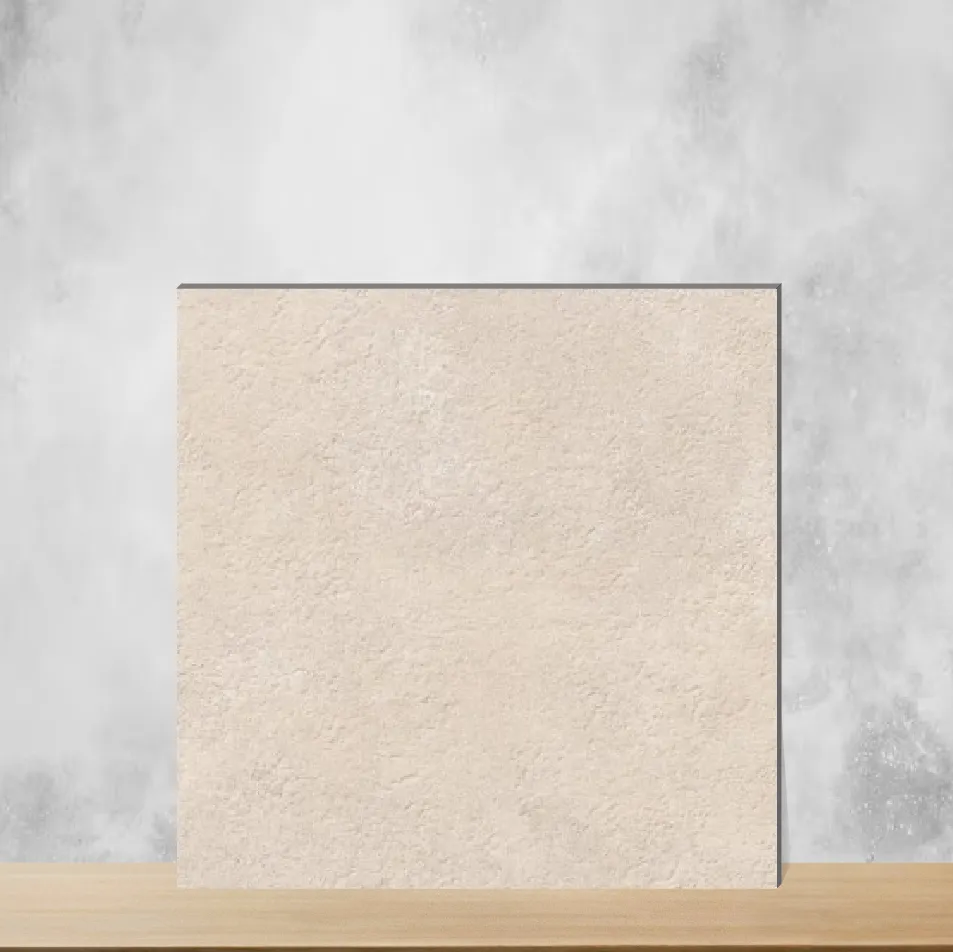 Vitrified Beton Taupe Marbles & Stones Matt Square Tiles TL-5035 (2x2 feet | 9 mm)