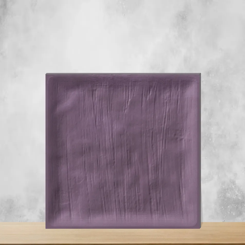 Ceramic Nordica Violet Royale Glossy Square Tiles TL-5928-Y (8x8 inch | 8 mm)