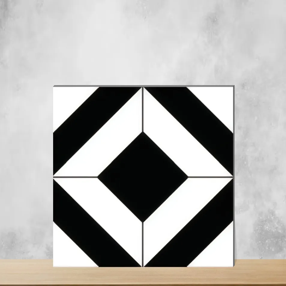 Ceramic Moroccans Matt Square Tiles TL-511 (12x12 inch | 9 mm)