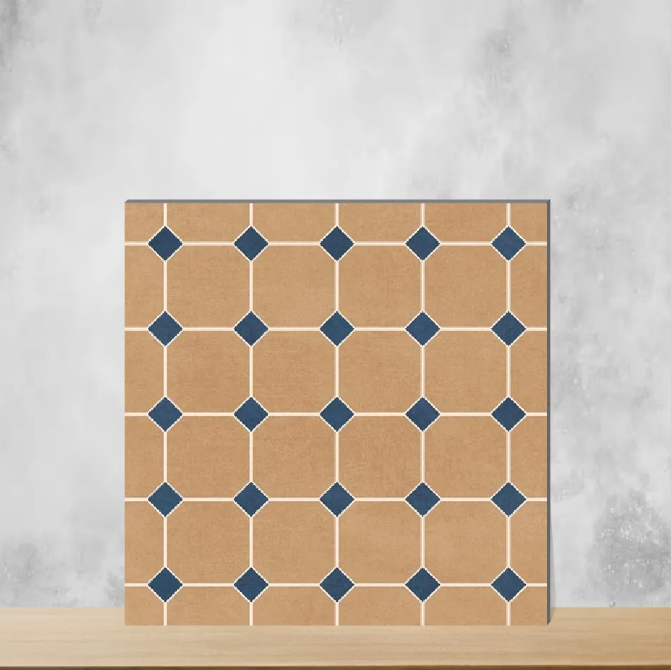 Vitrified Trend Gold Decor 6002 Moroccans Matt Square Tiles TL-5164 (8x8 inch | 8 mm)