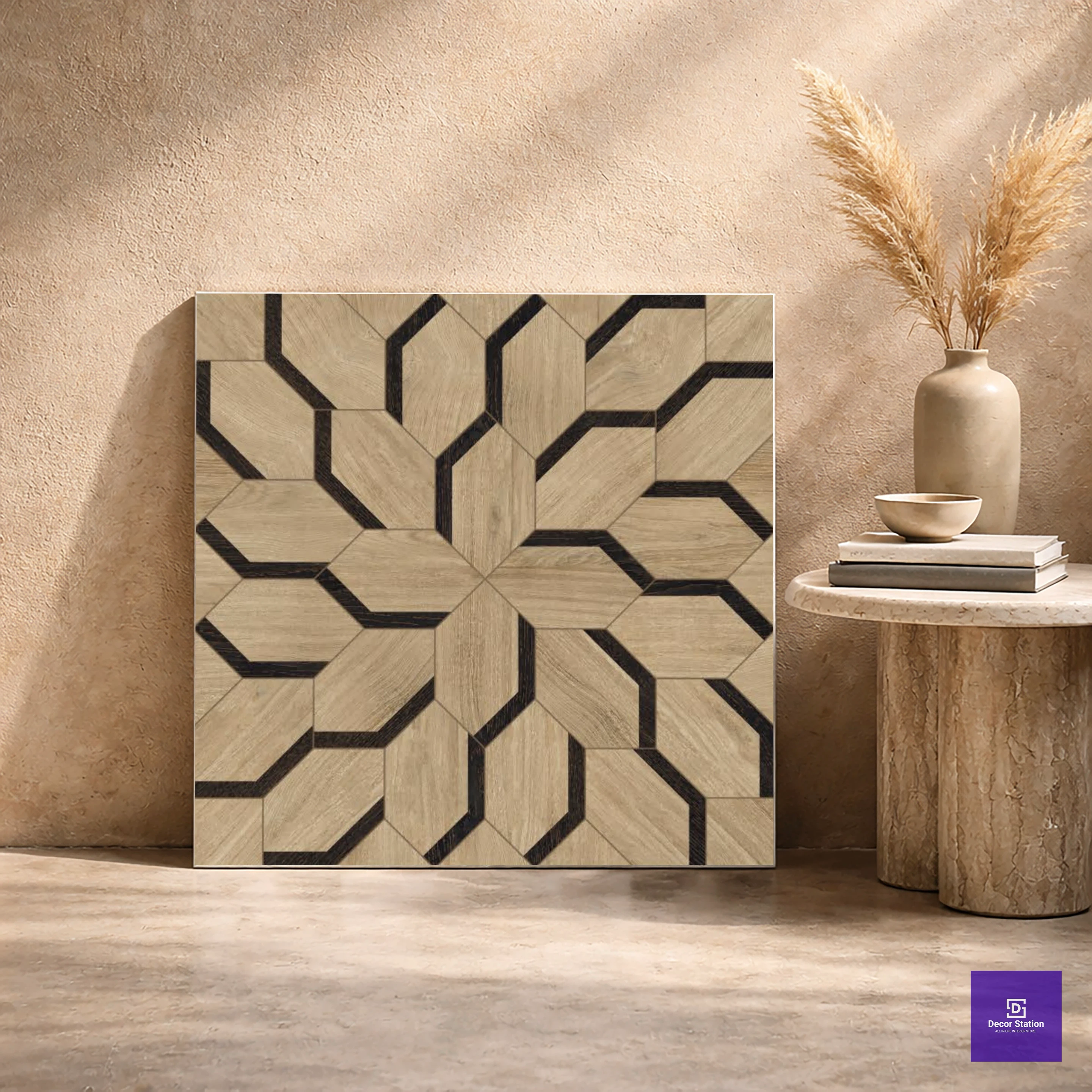 Bloom Wood Matt Rustic 2x2 ft 9mm tile | TL-52779-A