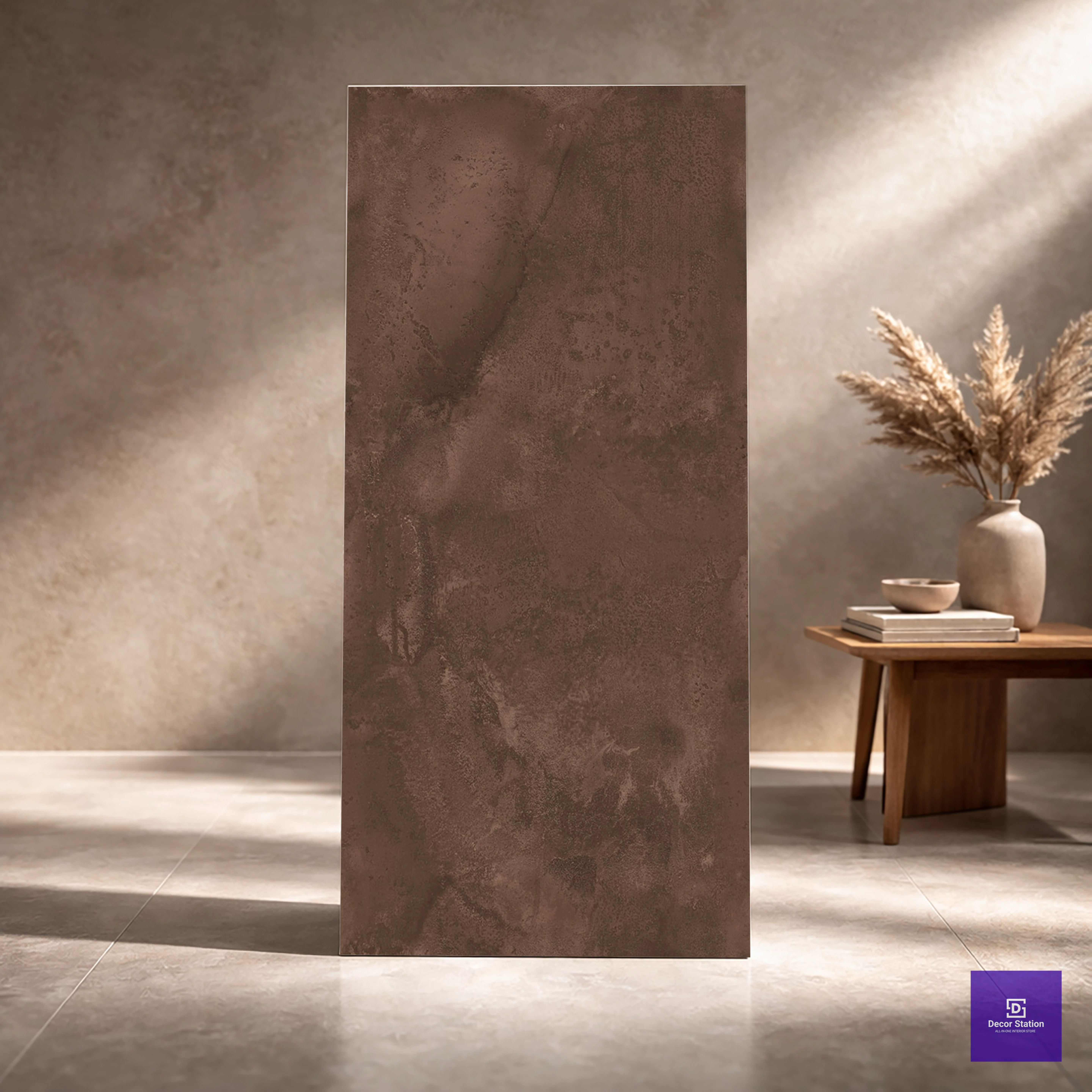 Sigma Brown High Gloss 2x4 ft 9mm tile | TL-52815-A