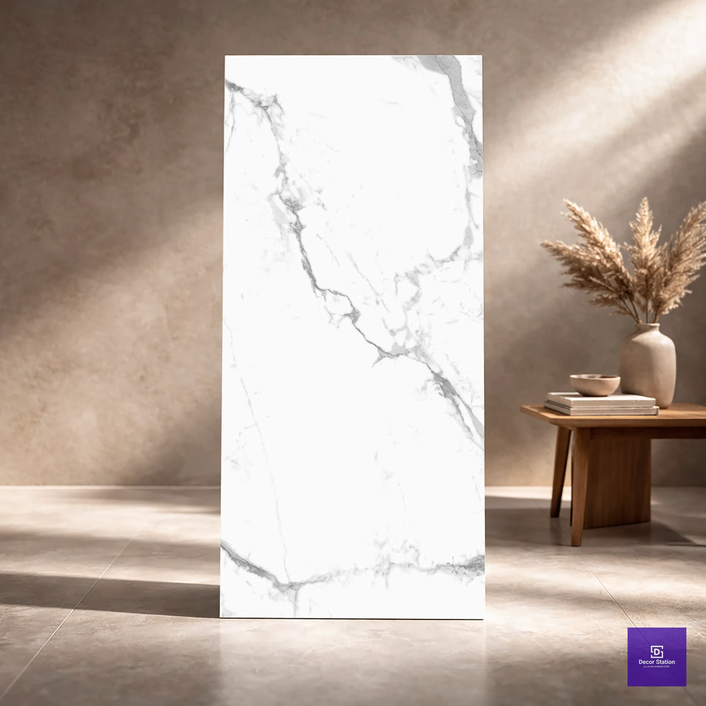 Rizzoni Marble Look Glossy 2x4 ft 8mm tile | TL-52849-A