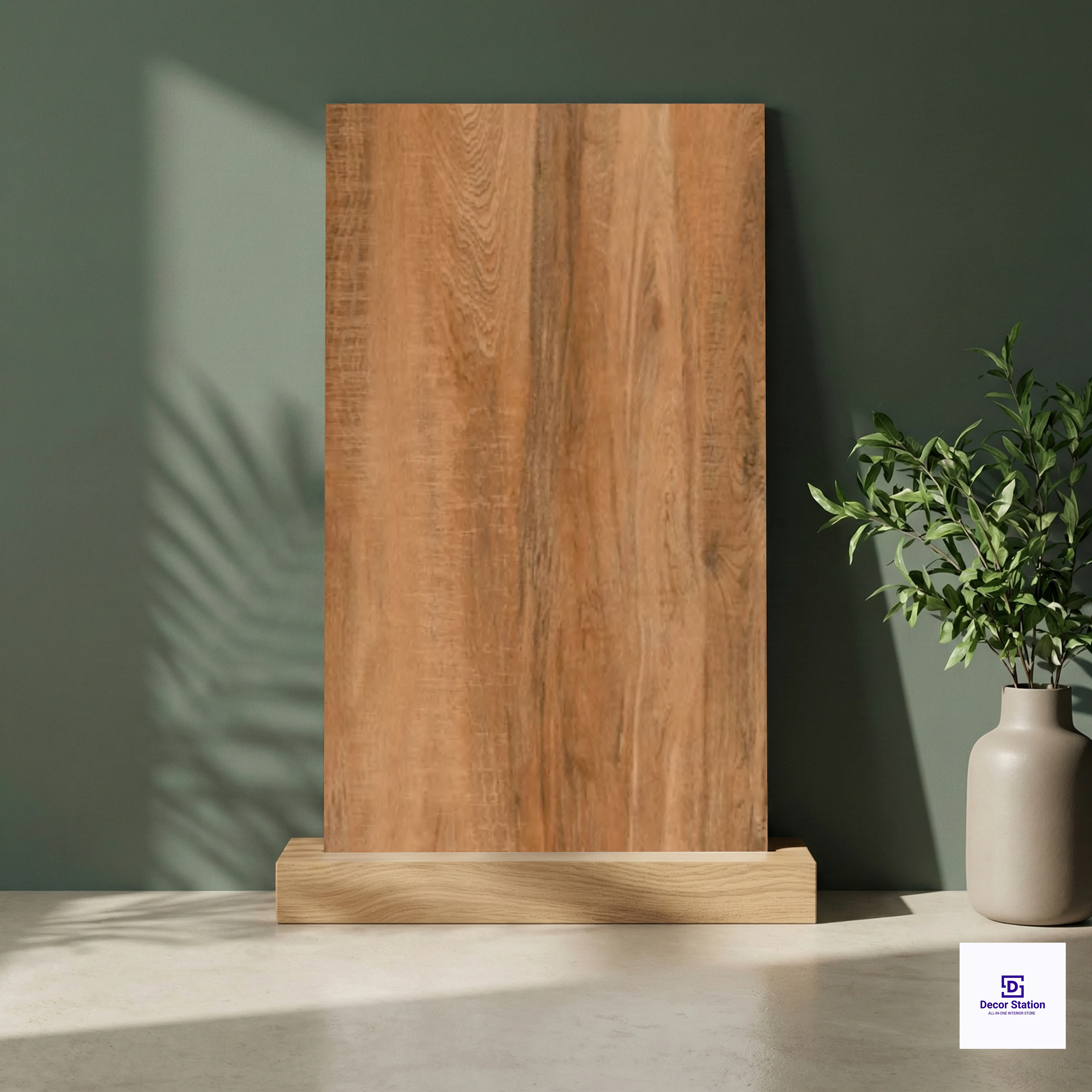 Terra Wood Brown Wood Look Lappato 2x4 ft 8mm tile | TL-52910-A