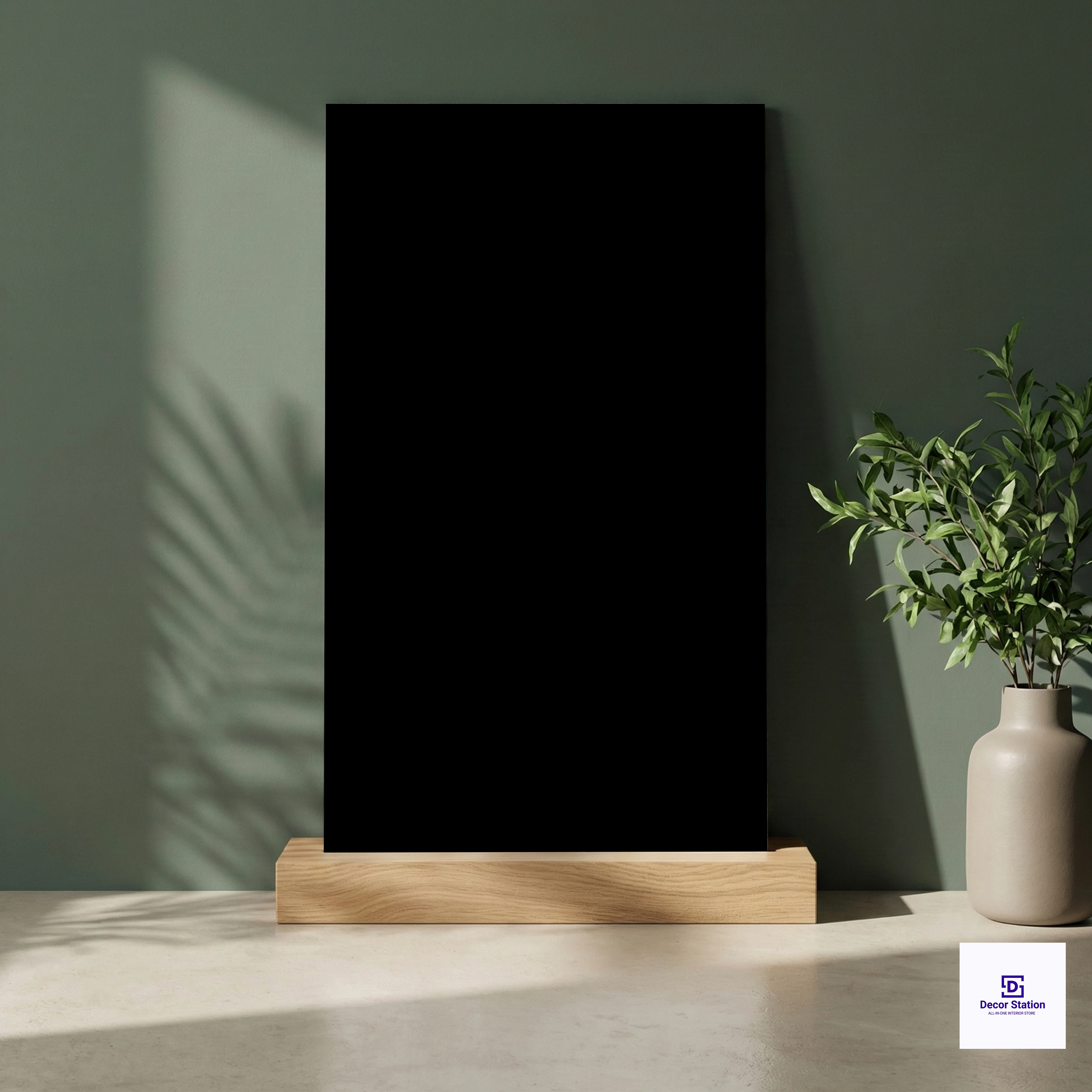 Super Black Marble Look High Gloss 2x4 ft 8mm tile | TL-52931-A