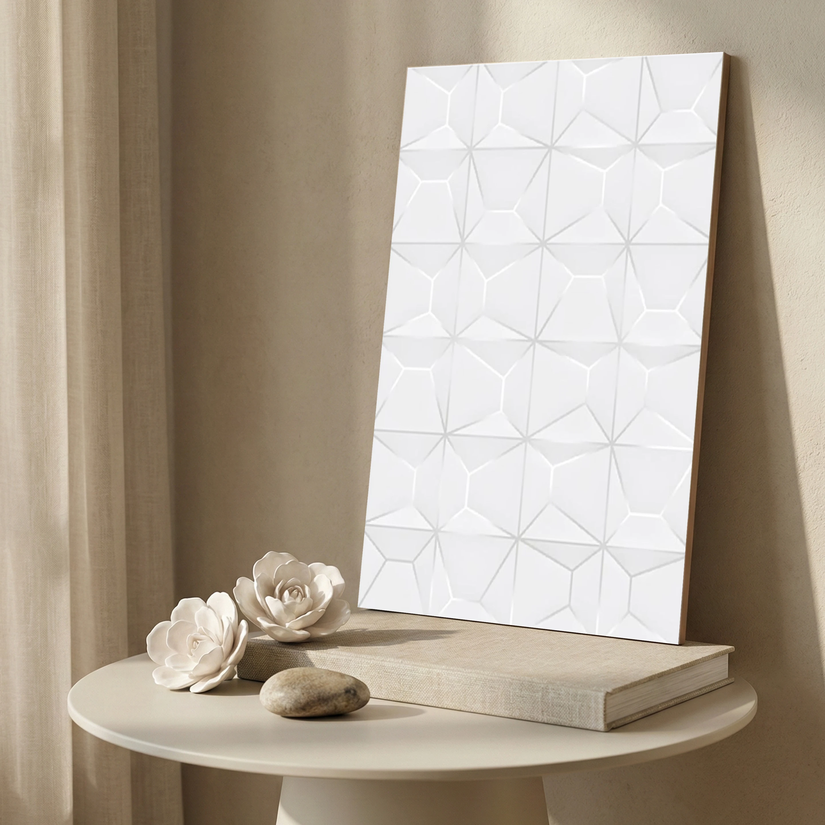 9343-L Geometric High Gloss 1x1.5 ft 8mm Tile | TL-52961-B