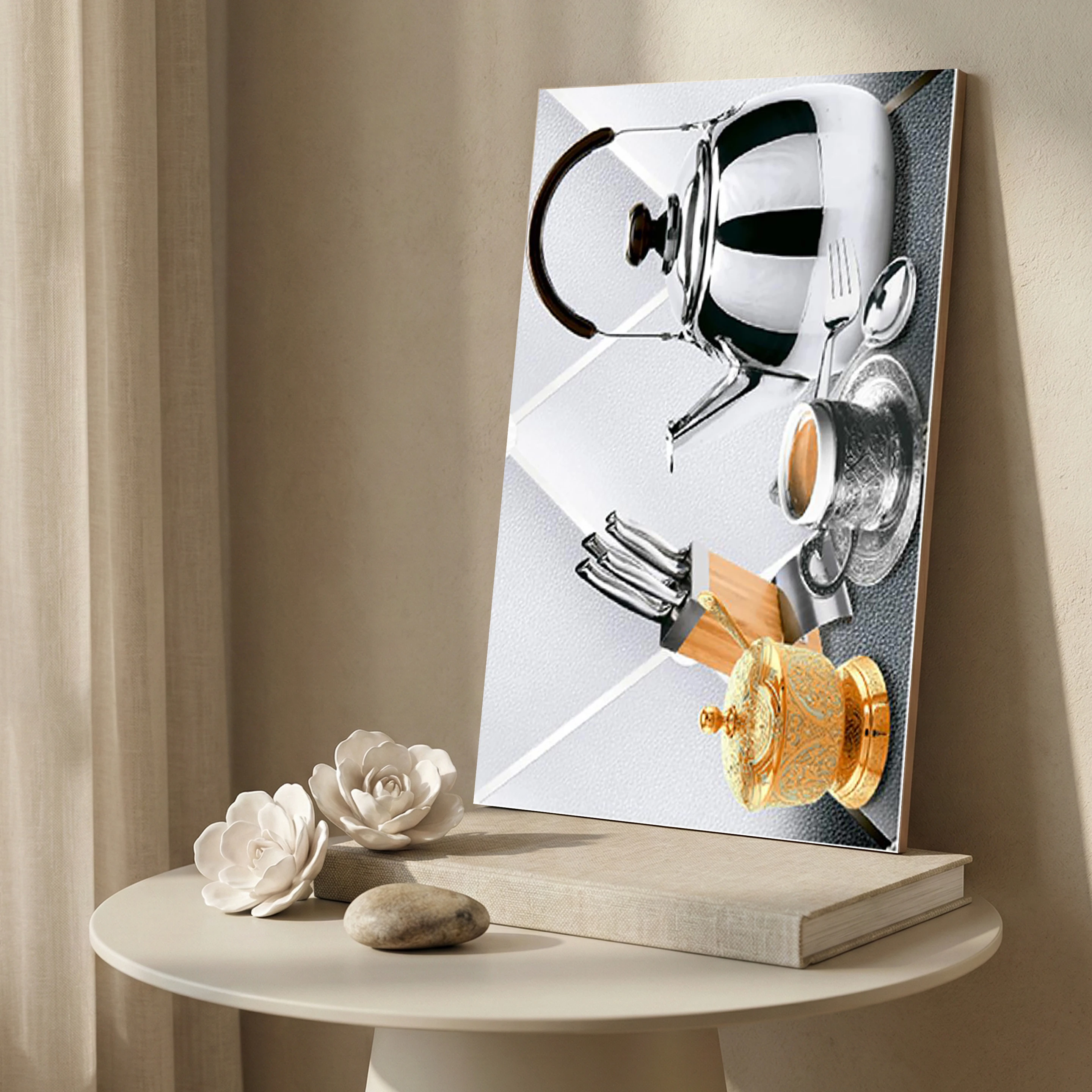 K-277-A Patterned High Gloss 1x1.5 ft 8mm Tile | TL-52967-A