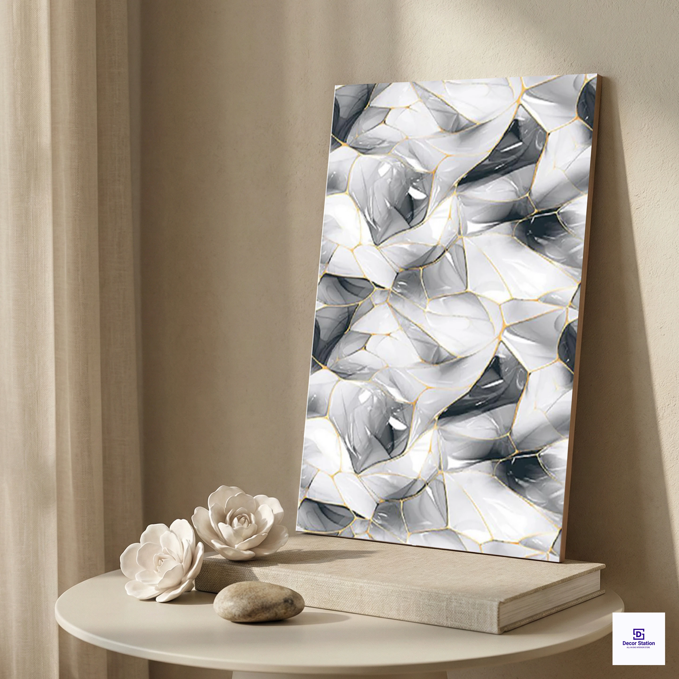 9573-D Patterned High Gloss 1x1.5 ft 8mm Tile | TL-52983-A