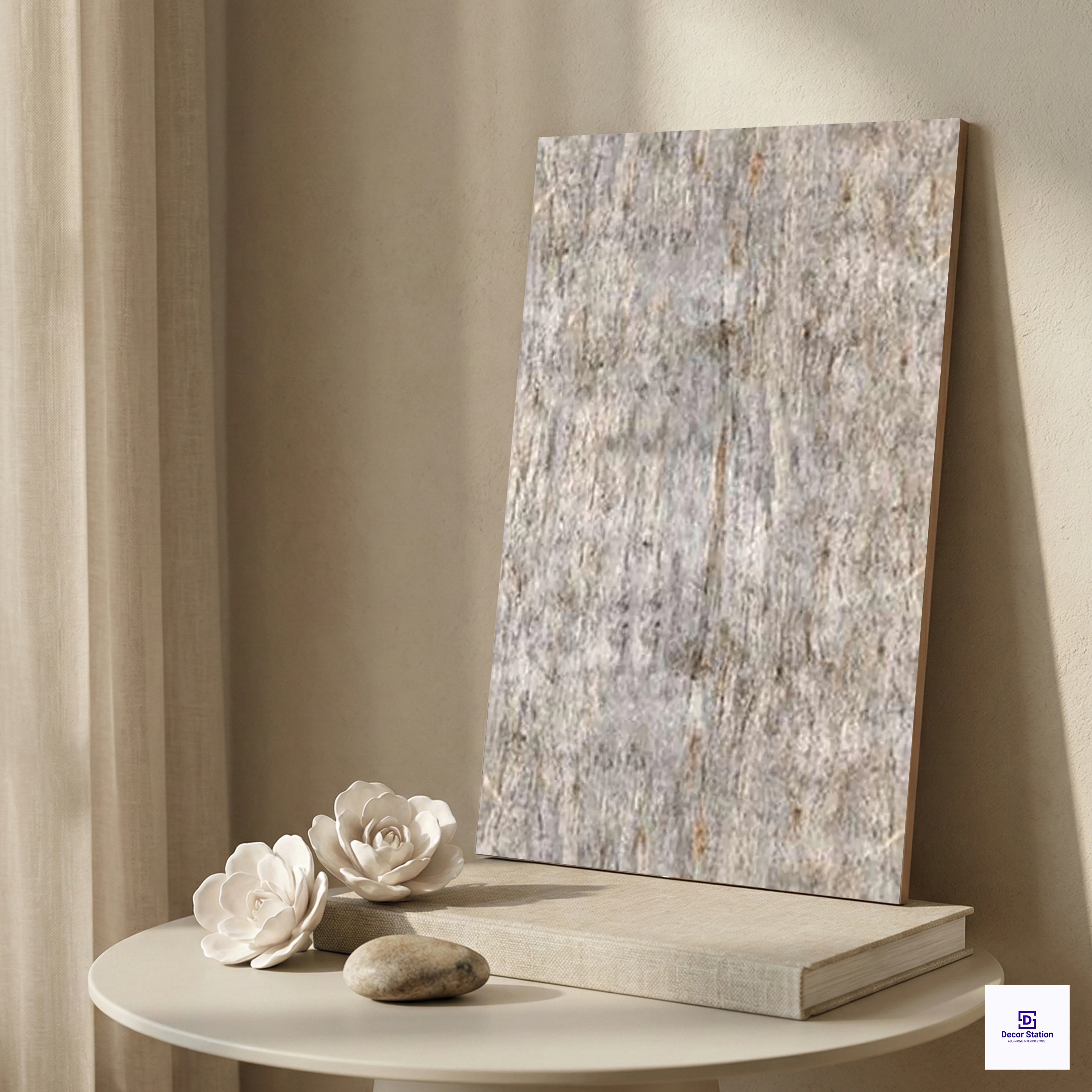 5535-DK Glossy Stone Dark 1x1.5 ft 7.5 mm Wall Tile | TL-53025-A