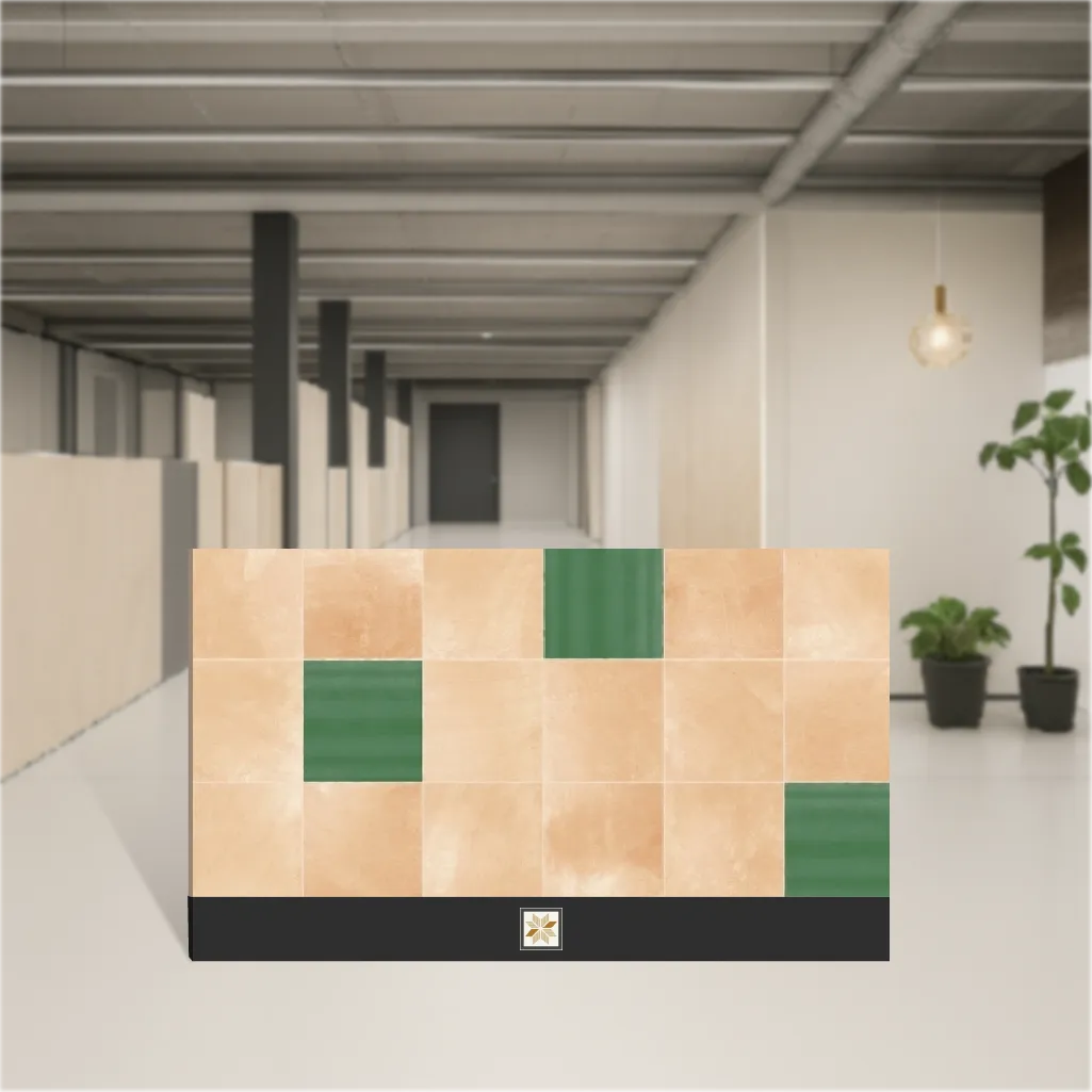 Vitrified Faenza Pergamon Highlighter Tiles Matt Rectangular Tiles TL-5341-B (4x2 feet | 9 mm)