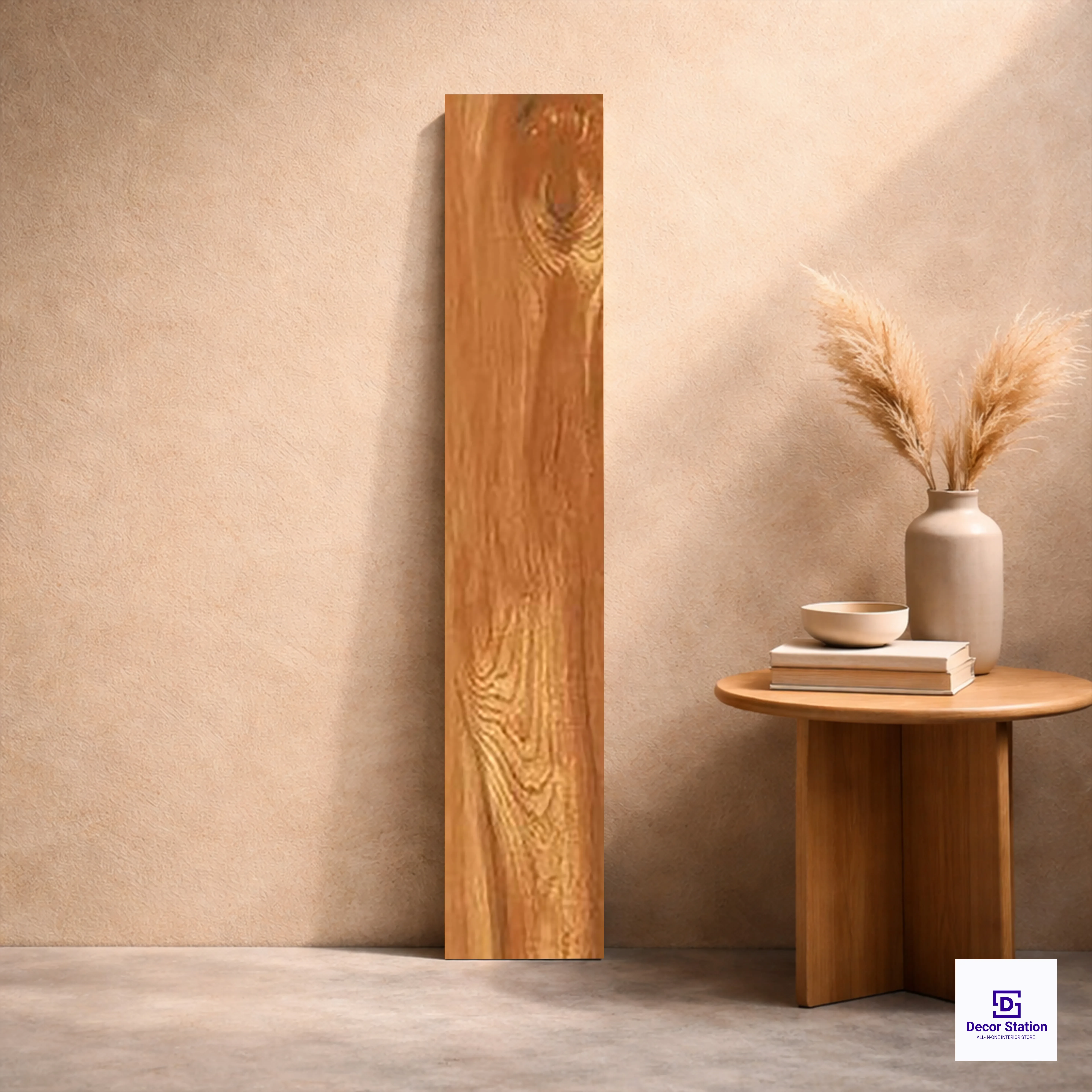 8040 Brown Wood Look Matt Ceramic Floor 200x1000 mm 8.5mm Plank Tile | TL-53854-A