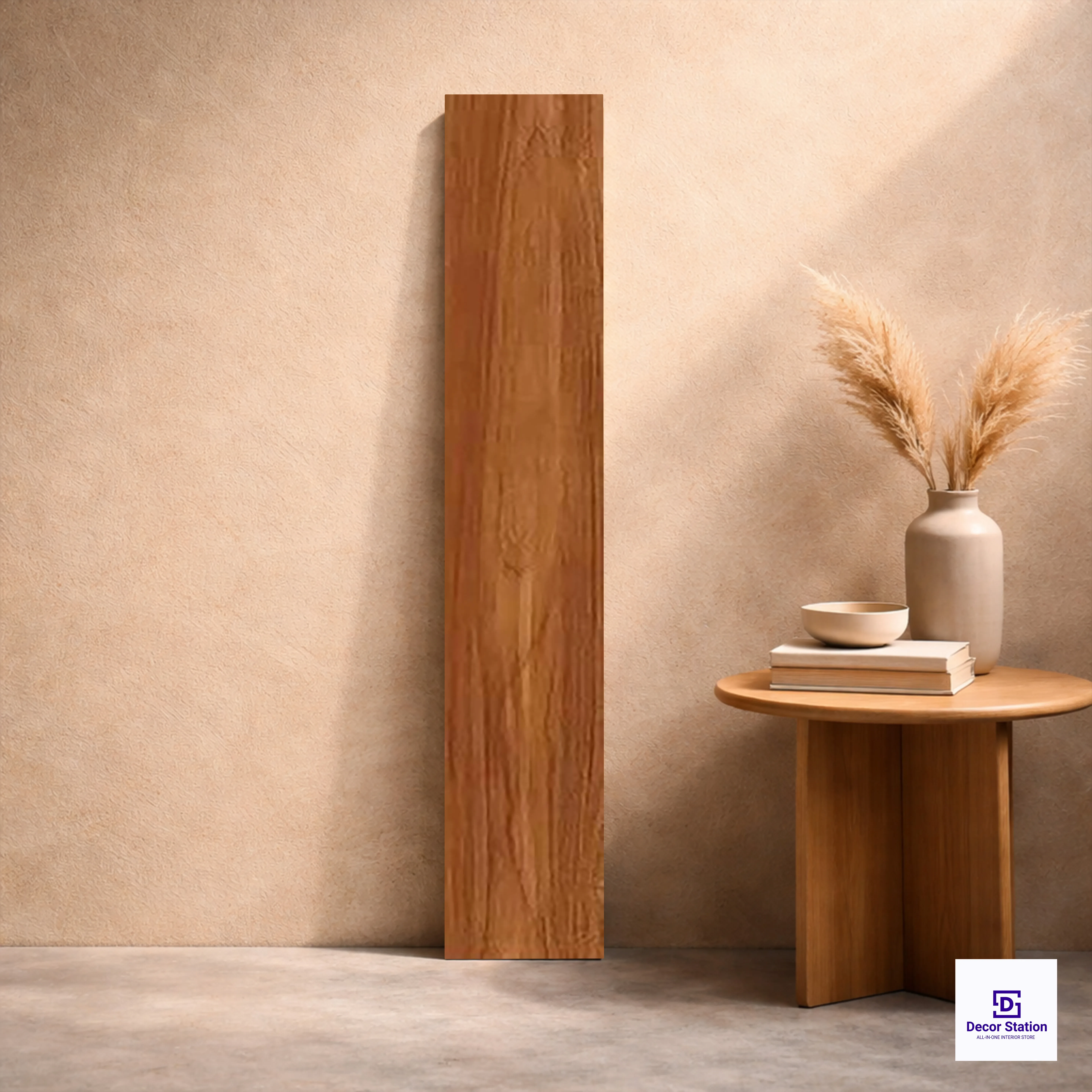 18010 Brown Wood Look Matt Ceramic Floor 200x1200 mm 8.5mm Plank Tile | TL-53855-C