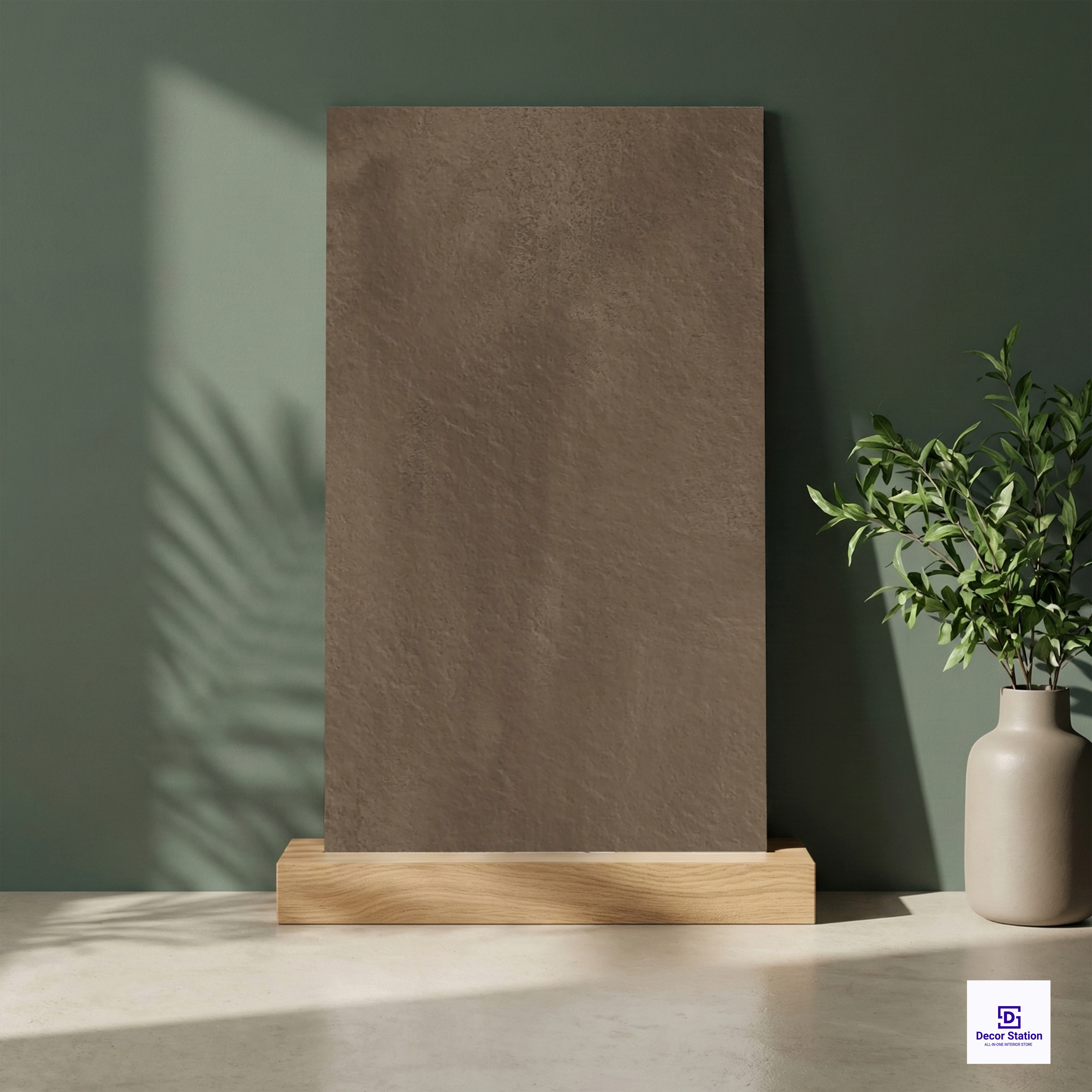 Santorini Choco Stone Look Matt Porcelain 2x4 ft 8.5mm tile | TL-54034-A