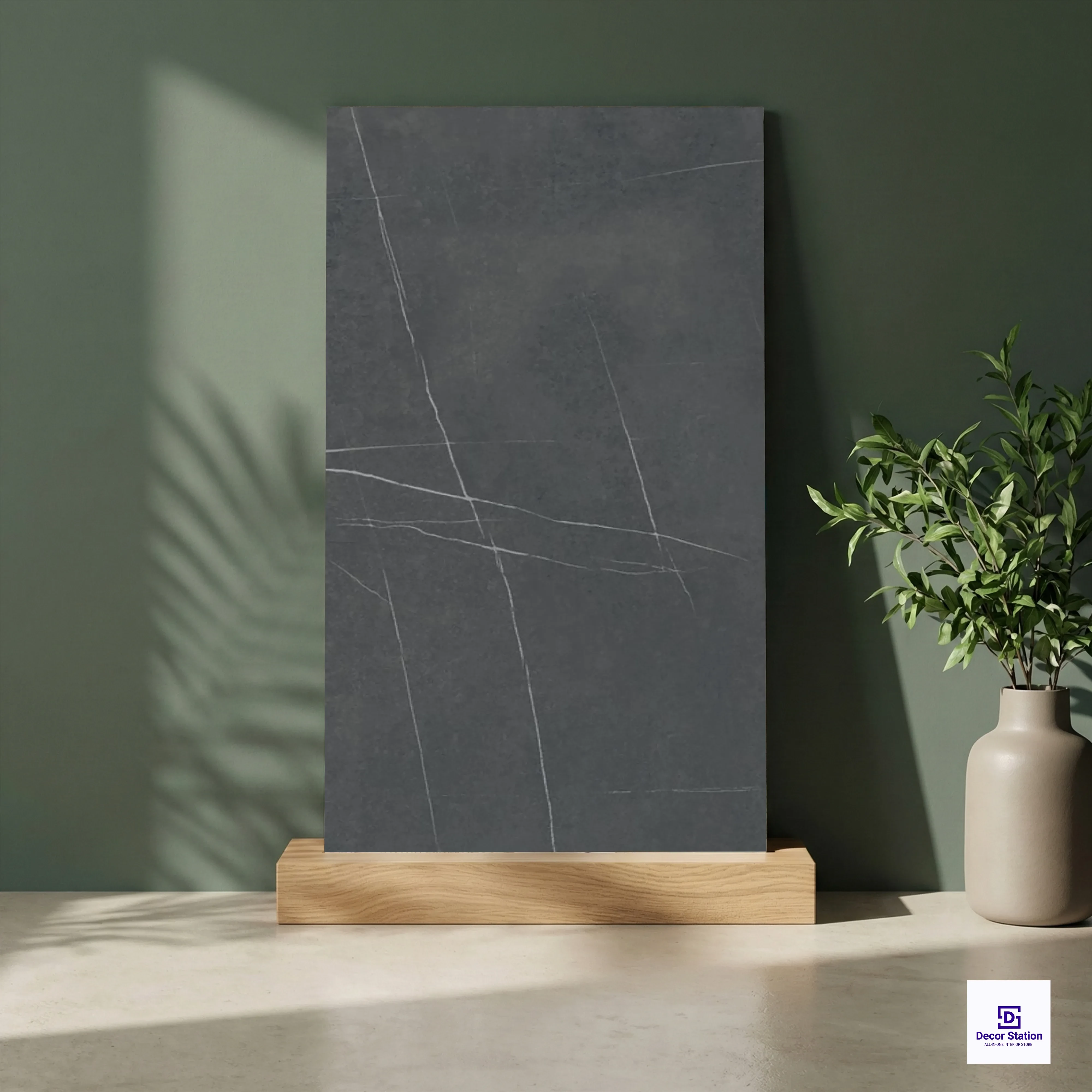 Nylo Noir Stone Look Matt Vitrified 2x4 ft 9mm tile | TL-54099-A