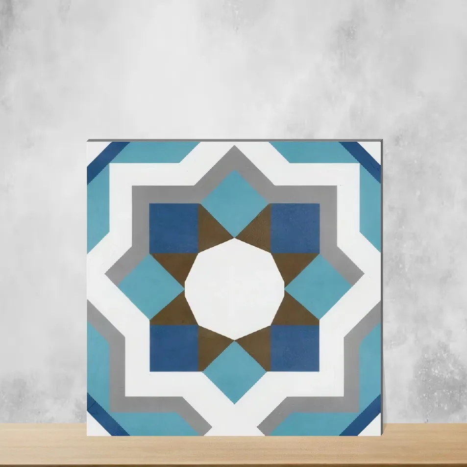 Ceramic Moroccans Matt Square Tiles TL-5422 (12x12 inch | 9 mm)