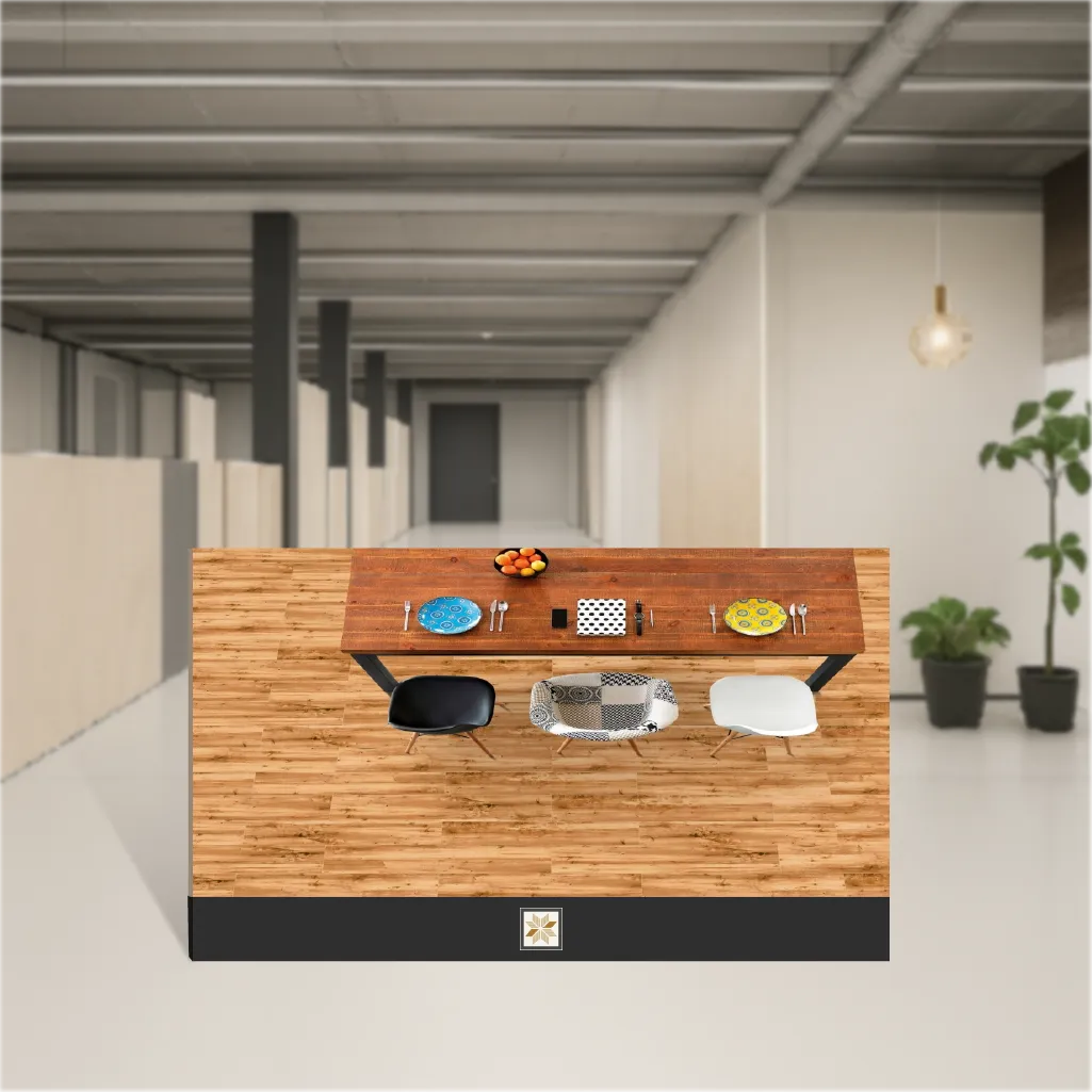 Wooden Effect Matt Rectangular Tiles TL-5426 (48x8 inch | 9 mm)