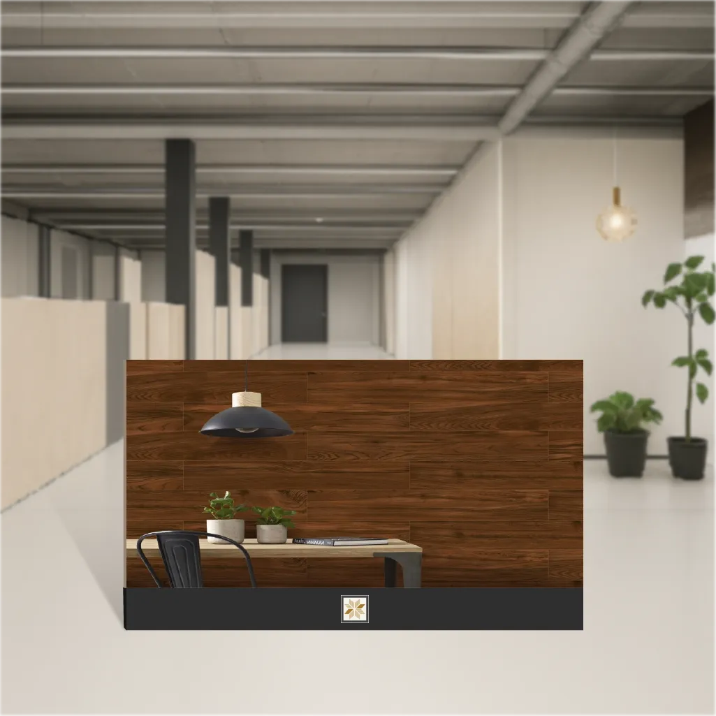 Wooden Effect Matt Rectangular Tiles TL-5443-C (48x8 inch | 9 mm)