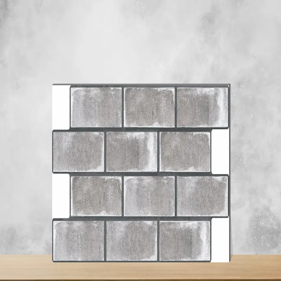 Ceramic Brick Line Noce Matt Rectangular Tiles TL-5588-E (24x12 inch | 9 mm)