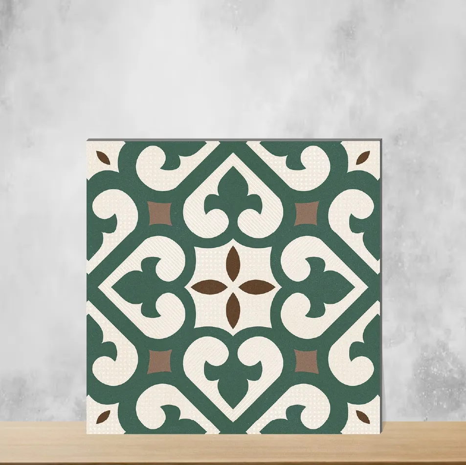 Ceramic Vintagia Derby Moroccans Matt Square Tiles TL-5819-C (8x8 inch | 10 mm)