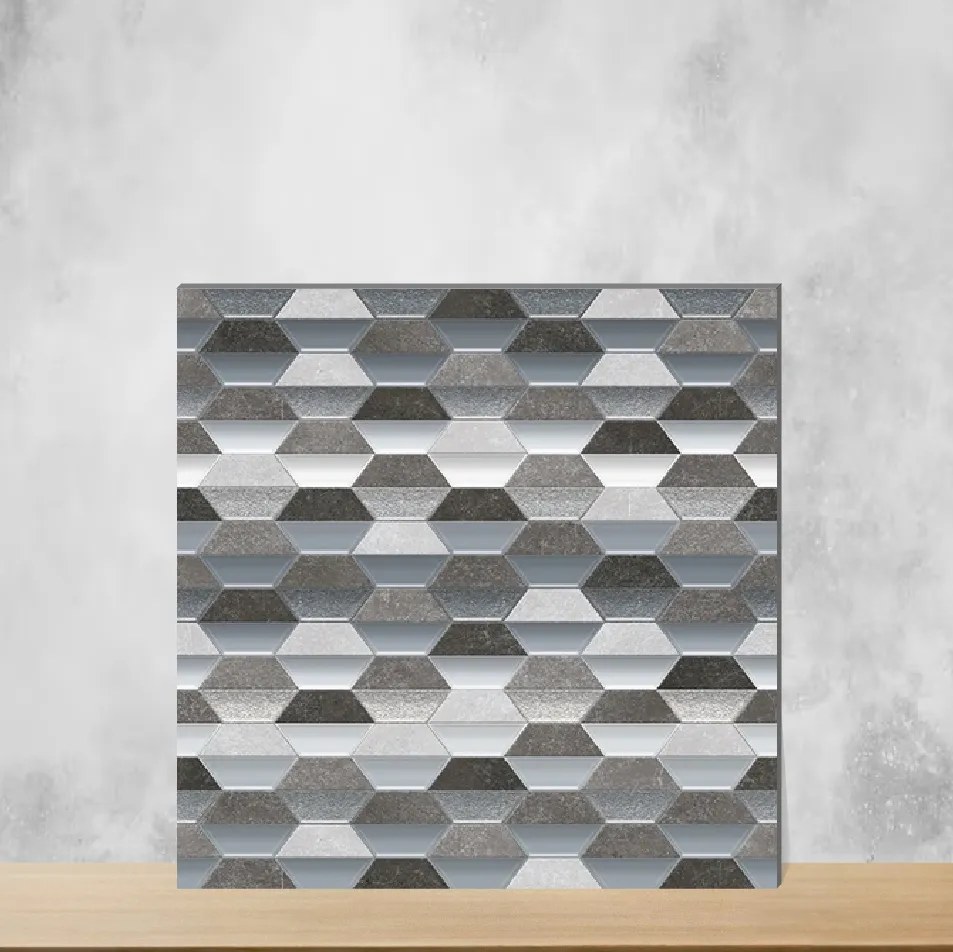 Ceramic Alpi 8004 GLM Geometric & Abstracts Matt Square Tiles TL-5992-E (12x12 inch | 9 mm)