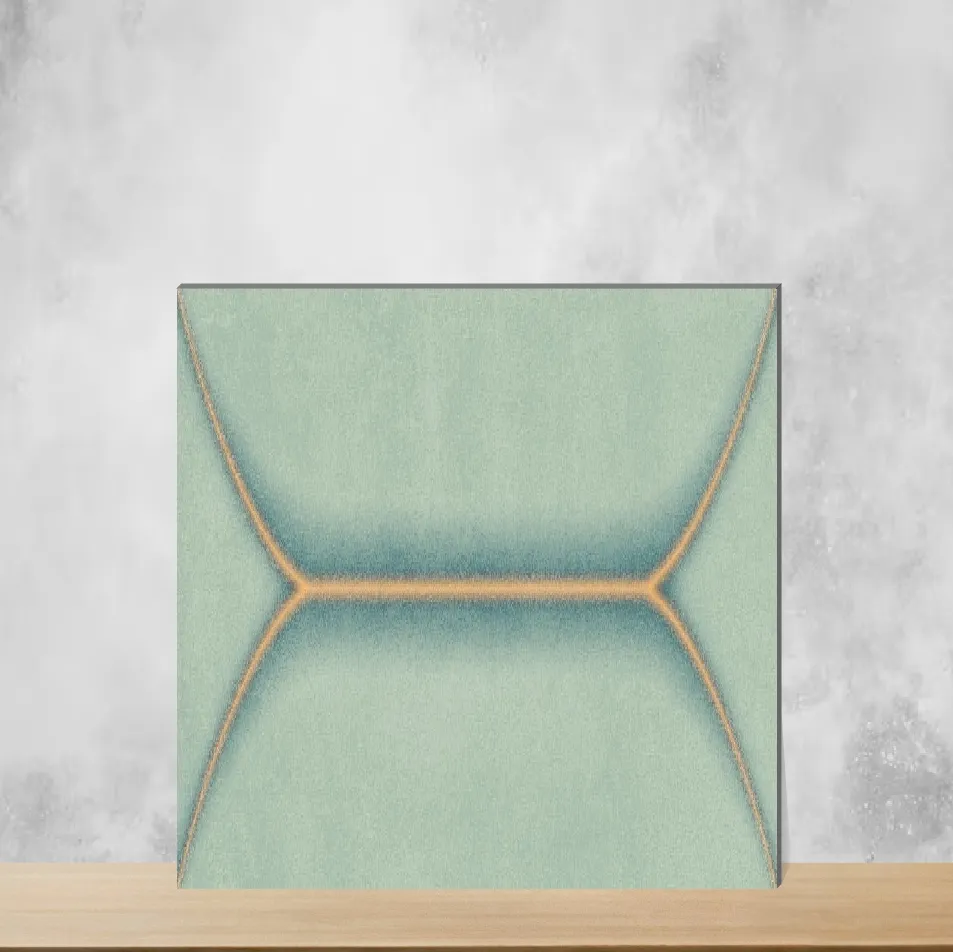 Ceramic Mariner Blue Glossy Rectangular Tiles TL-5872-H (12x4 inch | 8 mm)