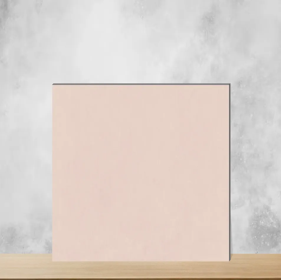 Ceramic Zellige Pink Plain Solids Matt Rectangular Tiles TL-5882-E (24x12 inch | 8 mm)