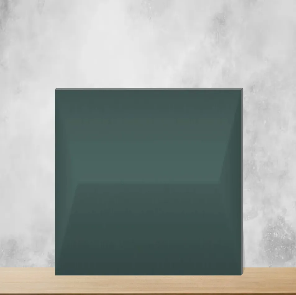 Ceramic Toro Basil Glossy Rectangular Tiles TL-5568-B (12x3 inch | 9 mm)