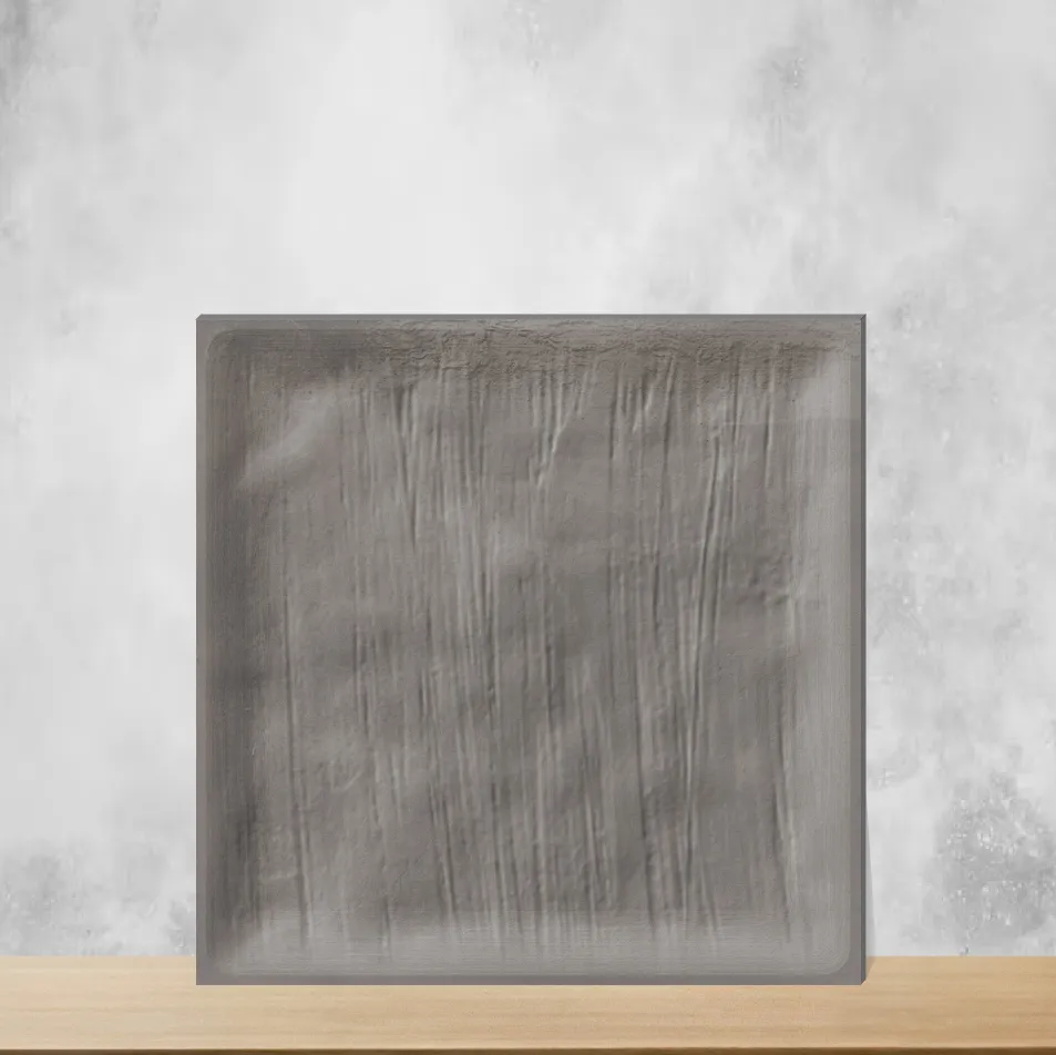 Ceramic Nordica Slate Whisper Glossy Square Tiles TL-5928-S (8x8 inch | 8 mm)