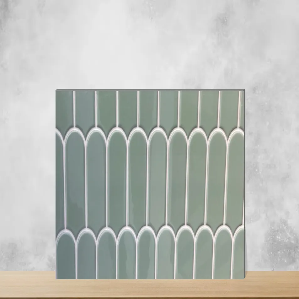 Ceramic Pista Cromatic Glossy Rectangular Tiles TL-609-E (24x12 inch | 7 mm)