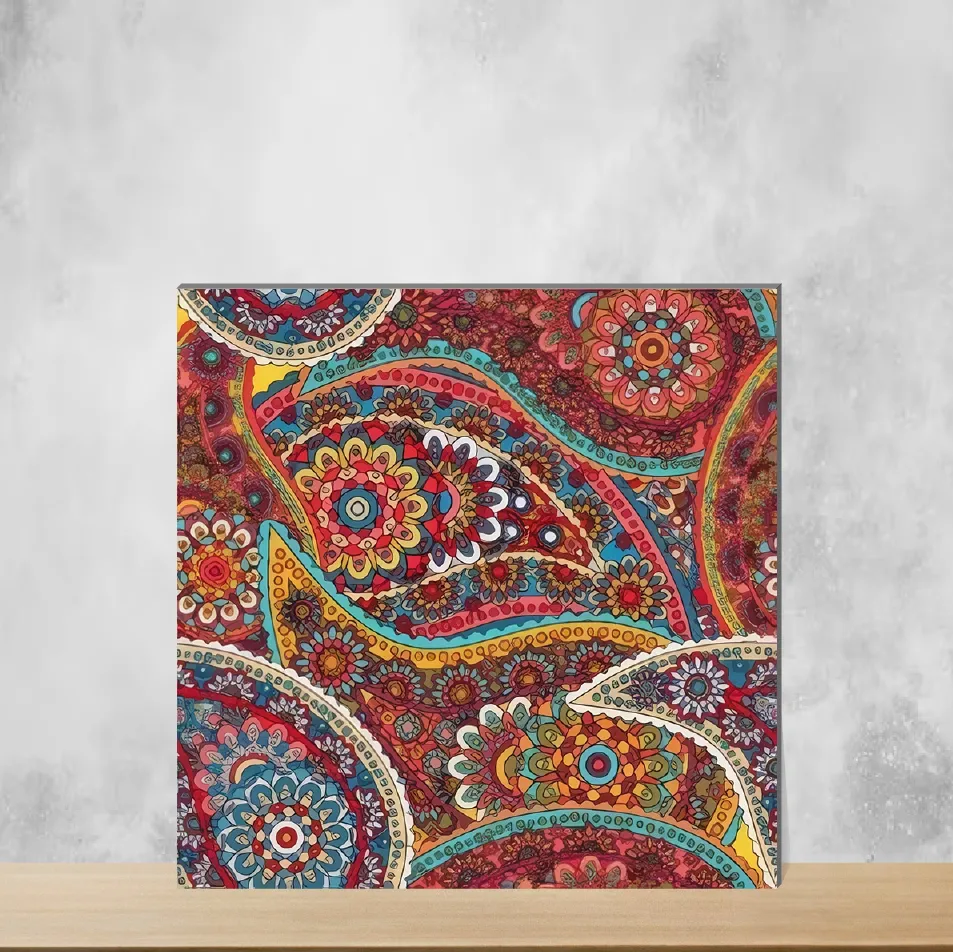 Ceramic Moroccans Matt Square Tiles TL-5644 (12x12 inch | 9 mm)