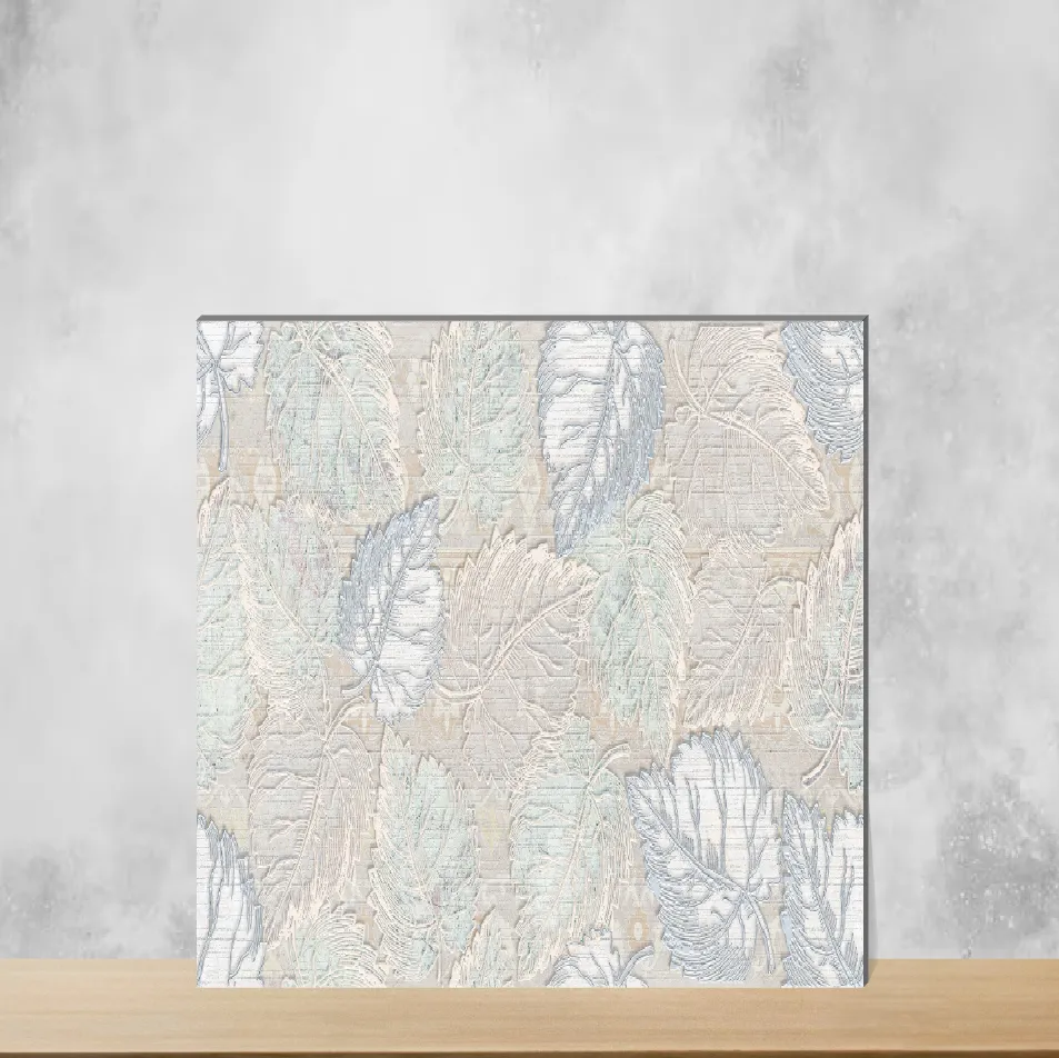 Tropical Florals Sugar Rectangular Tiles TL-5897-B (24x12 inch | 8 mm)