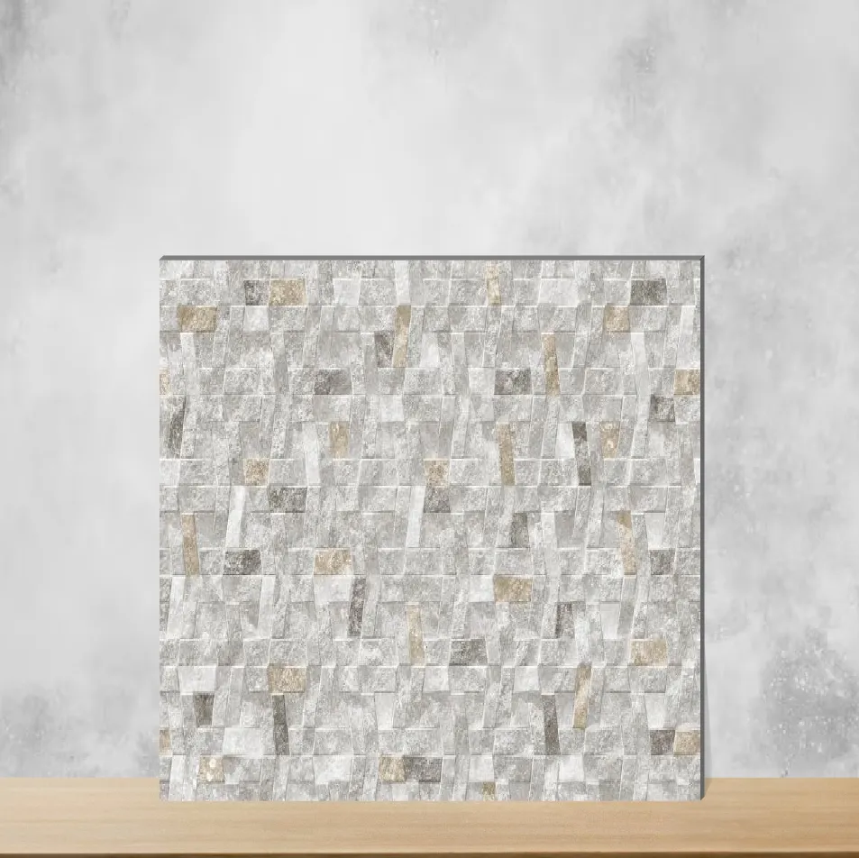 Ceramic Ribera Marfil Marbles & Stones Matt Rectangular Tiles TL-5903-C (24x12 inch | 9 mm)