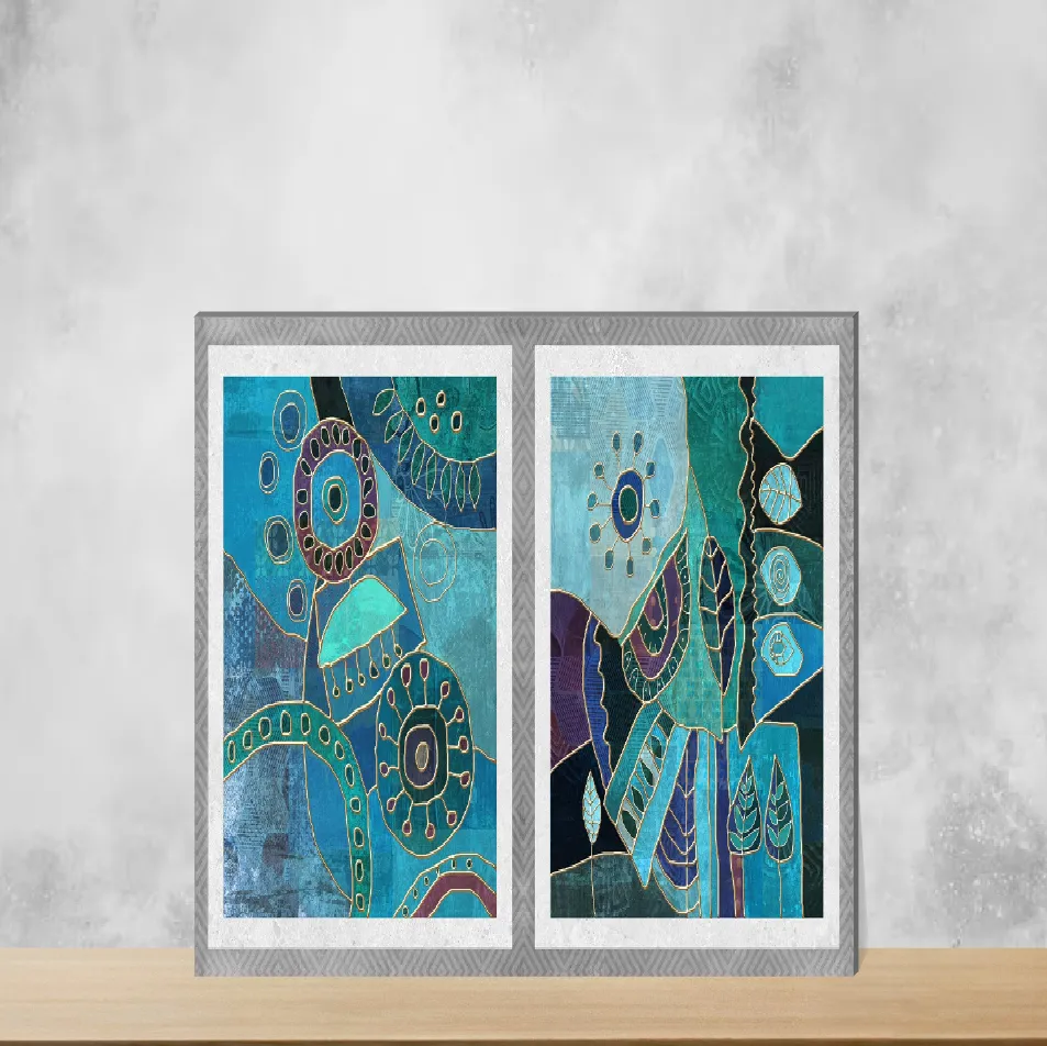 Geometric & Abstracts Sugar Rectangular Tiles TL-5764-B (24x12 inch | 8 mm)