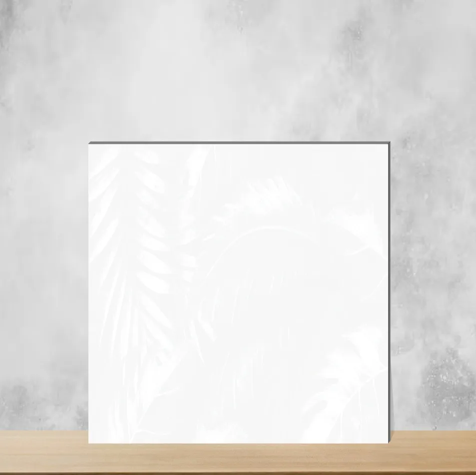 Tropical Florals Glossy Rectangular Tiles TL-5788-B (24x12 inch | 8 mm)