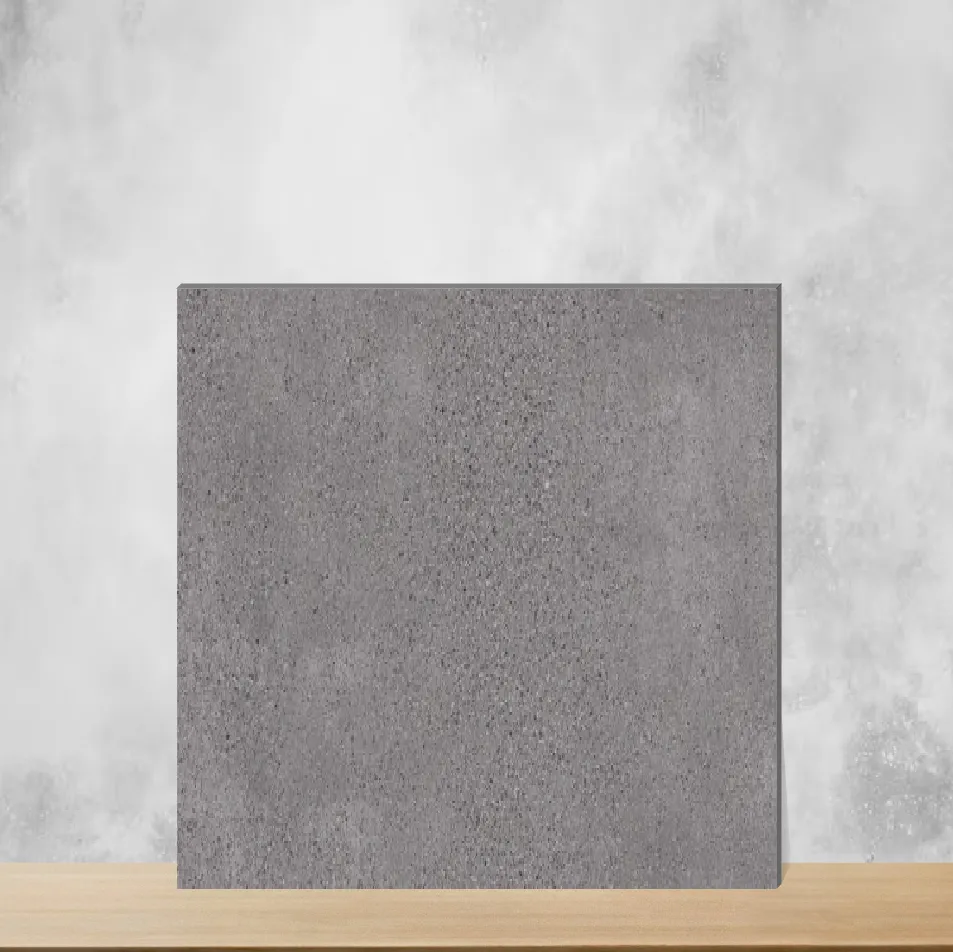 Ceramic Zebo Gris Plain Solids Matt Rectangular Tiles TL-5916-F (24x12 inch | 8 mm)