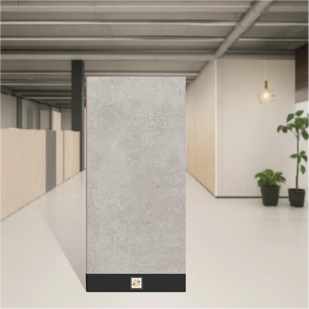 Vitrified Riga Gris Marbles & Stones Matt Rectangular Tiles TL-5969-E (4x2 feet | 9 mm)