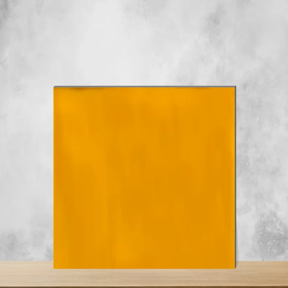 Ceramic Royal Yellow Glossy Rectangular Tiles TL-6127-I (12x3 inch | )